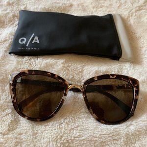 QUAY Australia tortoise shell sunglasses